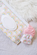 Itzy Mitt™ Silicone Teething Mitts: Sun