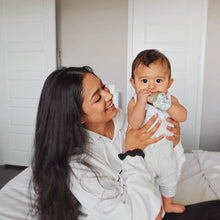 Itzy Mitt™ Silicone Teething Mitts: Sun