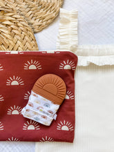 Itzy Mitt™ Silicone Teething Mitts: Sun