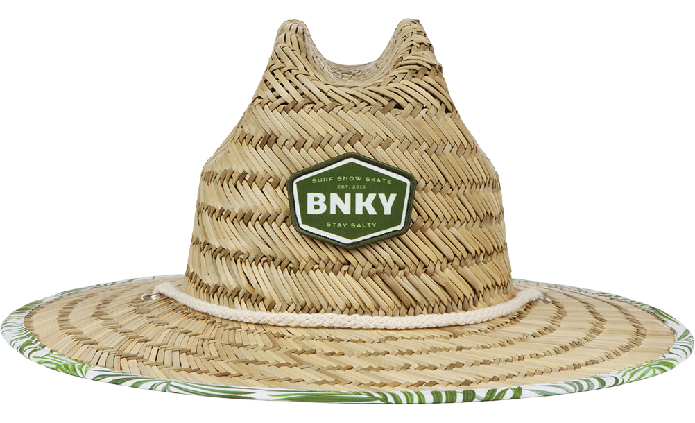Barney Patrol (Moss) Straw sun hat