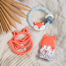 Itzy Mitt™ Silicone Teething Mitts: Sun