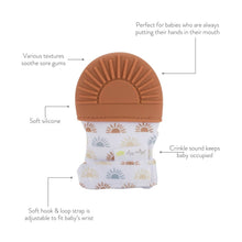 Itzy Mitt™ Silicone Teething Mitts: Sun