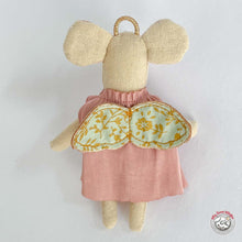 Maileg Angel Little Sister Mouse in Suitcase