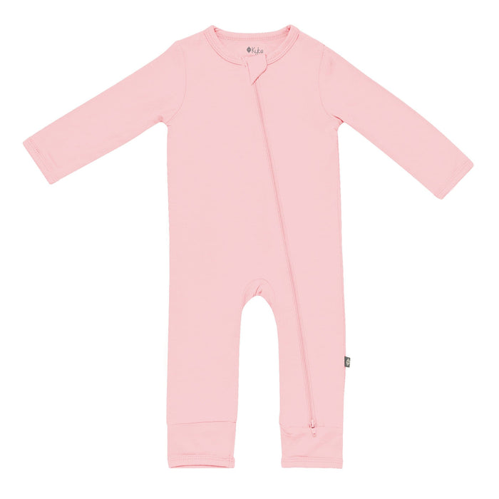 Zippered Romper in Crepe