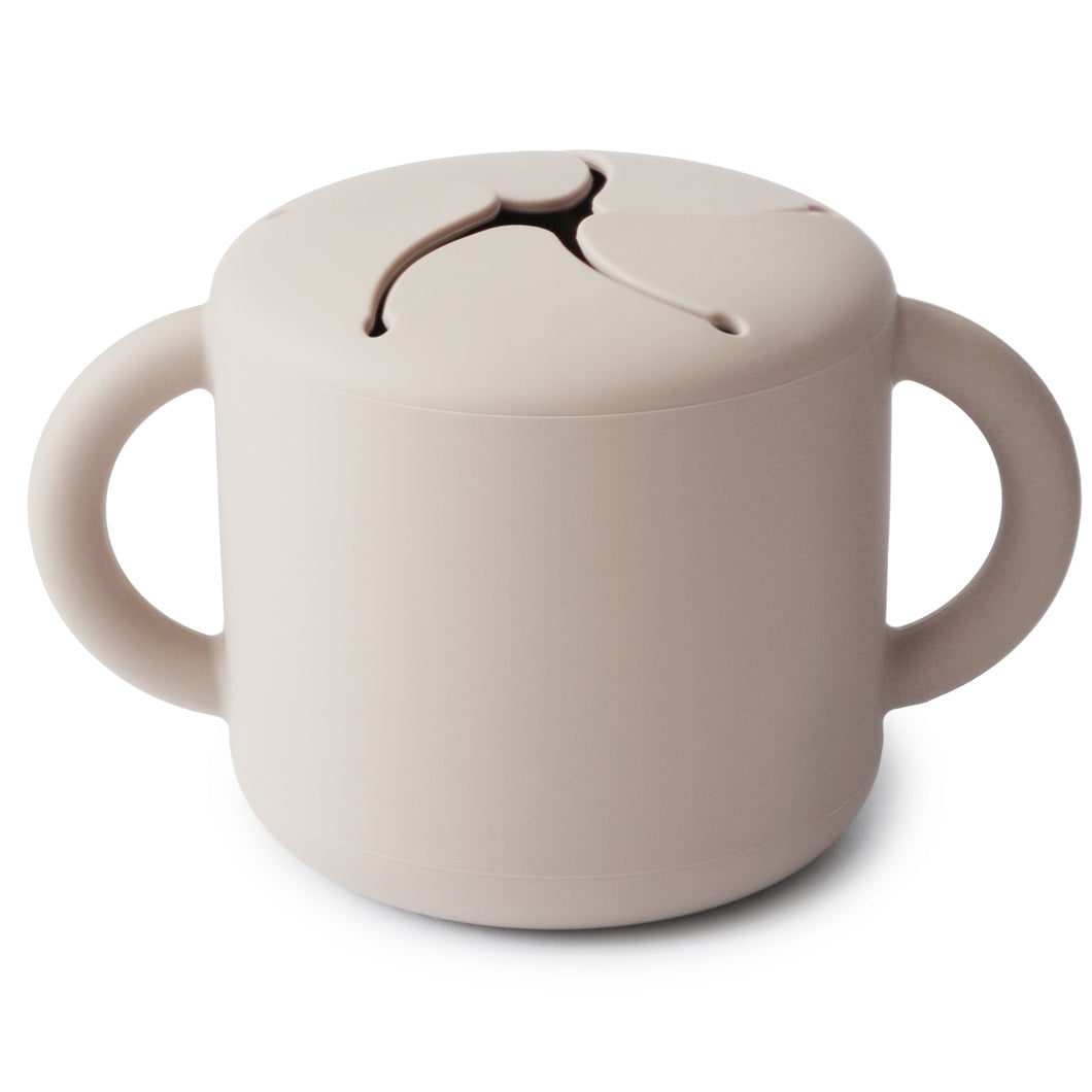 SILICONE SNACK CUP (IVORY)