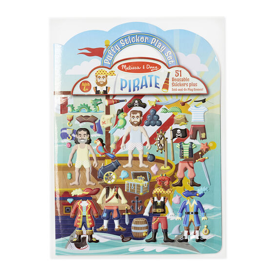Puffy Stickers Play Set - Pirate