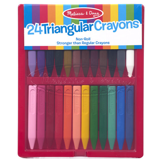Triangular Crayons - 24 pack