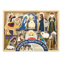 Wooden Christmas Nativity Set