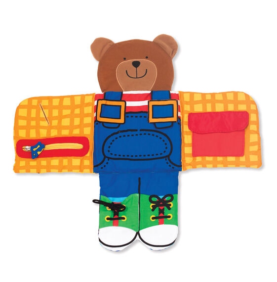 Soft Activity Book - Dress Up Bear