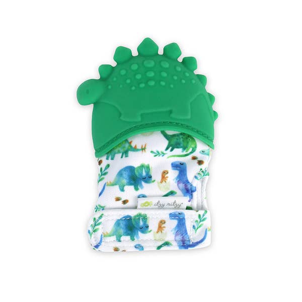 Teething Mitt-Dinosaur
