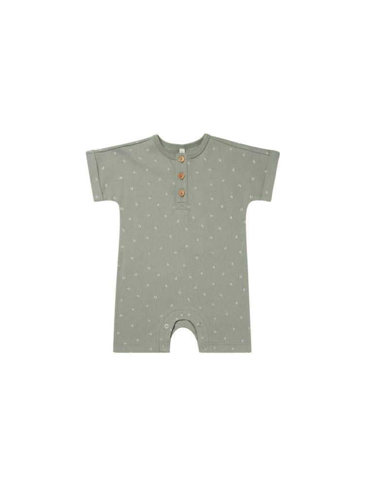 short-sleeve romper | dash Quincy Mae