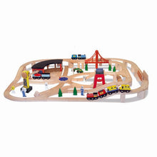 Wooden Railway Set