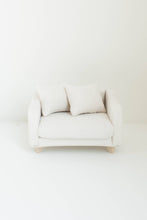 Dollhouse Adelaide Scoop Arm Accent Chair | Pearl White