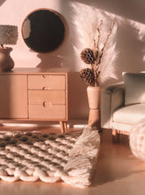 Dollhouse Macrame Rectangle Rug | Ivory