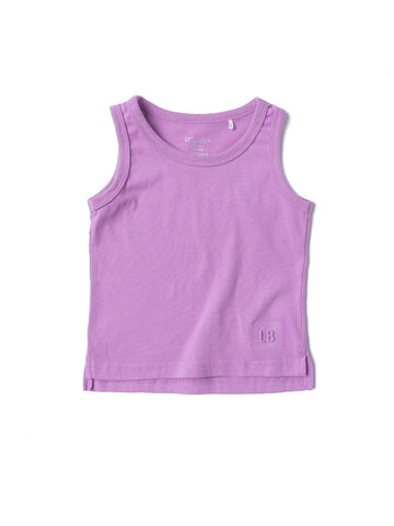 ELEVATED TANK TOP - ELECTRIC LILAC
