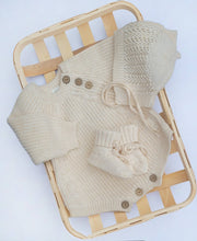 Baby Knit Jumper Romper neutral knits Baby clothes Elliot
