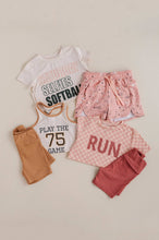Athletic Shortsleeve Top in Girls Never Quit