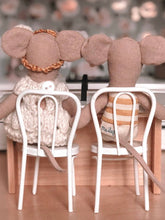 Dollhouse Metal Bistro Chair Set | White