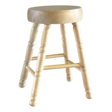 Dollhouse Classic Barstool | Natural Wood