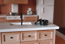 Dollhouse Dutch Oven Cooking Pot | Black