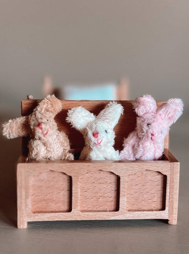 Dollhouse Plush Bunny Stuffed Animal | Multiple Colors