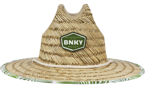 Barney Patrol (Moss) Straw sun hat