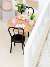 Dollhouse Metal Bistro Chair Set | Black