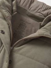 Hooded Puffer Vest - Army Green