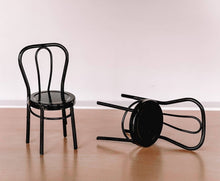 Dollhouse Metal Bistro Chair Set | Black