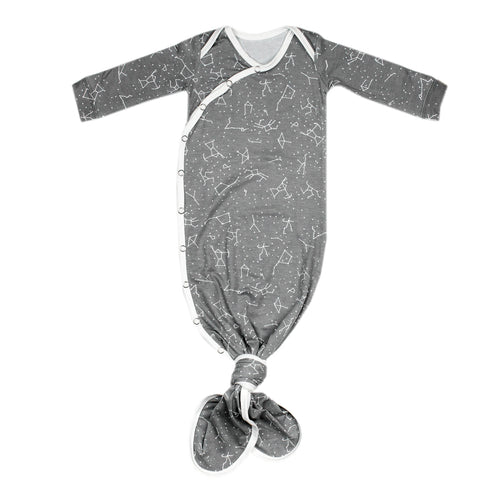 Copper Pearl Astro Newborn Knotted Gown