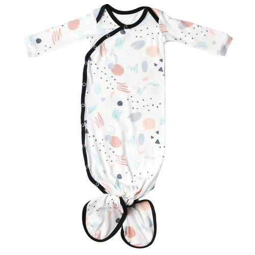 Copper Pearl Bayside Newborn Knotted Gown