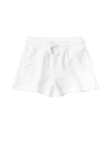 SWEATSHORT - WHITE