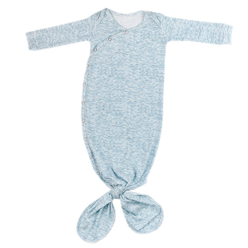 Copper Pearl Lennon Newborn Knotted Gown