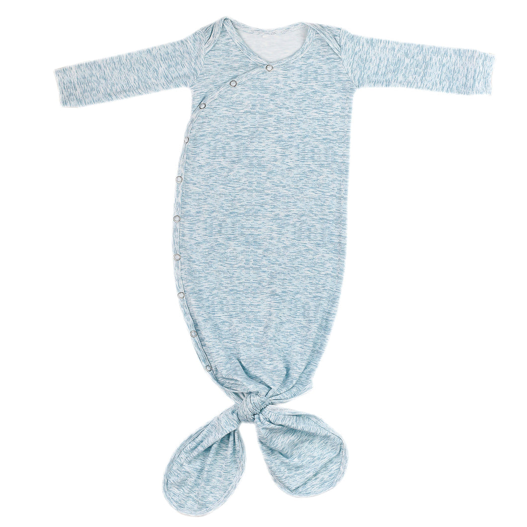 Copper Pearl Lennon Newborn Knotted Gown