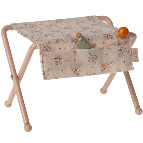 Maileg Nursery Table, Baby Mouse - Rose