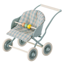 Maileg Stroller for Baby Mice, Mint