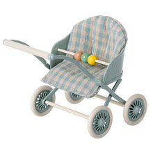 Maileg Stroller for Baby Mice, Mint