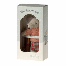 Maileg Winter Mouse with Ski Set, Big Sister