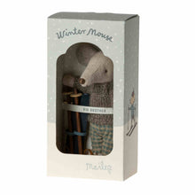 Maileg Winter Mouse with Ski Set, Big Brother