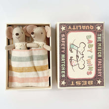 Maileg Baby Twin Mice in a Box