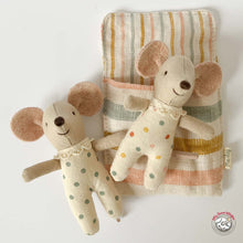 Maileg Baby Twin Mice in a Box