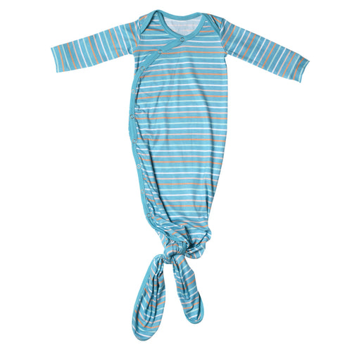 Copper Pearl Milo Newborn Knotted Gown