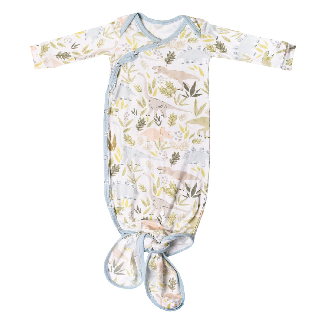 Copper Pearl Rex Newborn Knotted Gown