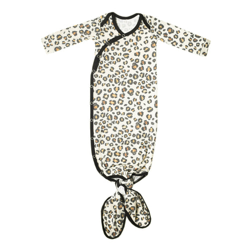 Copper Pearl Zara Newborn Knotted Gown