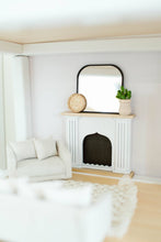 Dollhouse Adelaide Scoop Arm Accent Chair | Pearl White