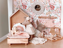 Dollhouse Rocking Horse | Natural Wood