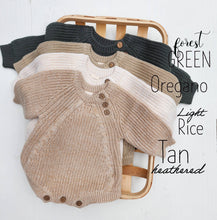 Baby Knit Jumper Romper neutral knits Baby clothes Elliot