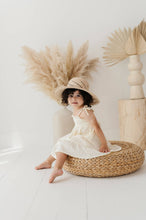 Tiered Mini Dress in Cream