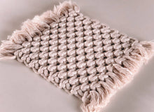 Dollhouse Macrame Rectangle Rug | Ivory