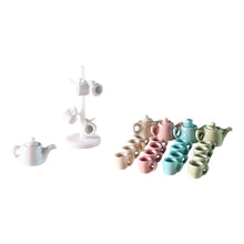 Dollhouse Tea Set + Mug Holder | Various Colors